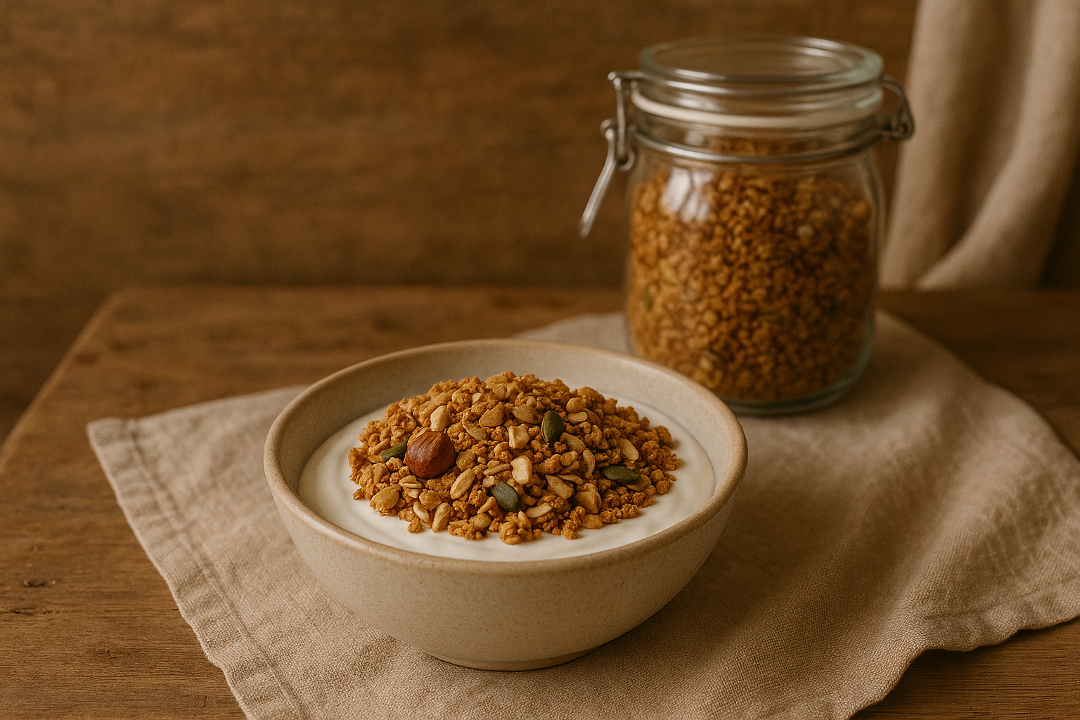 Granola uden sukker – sprød start på dagen