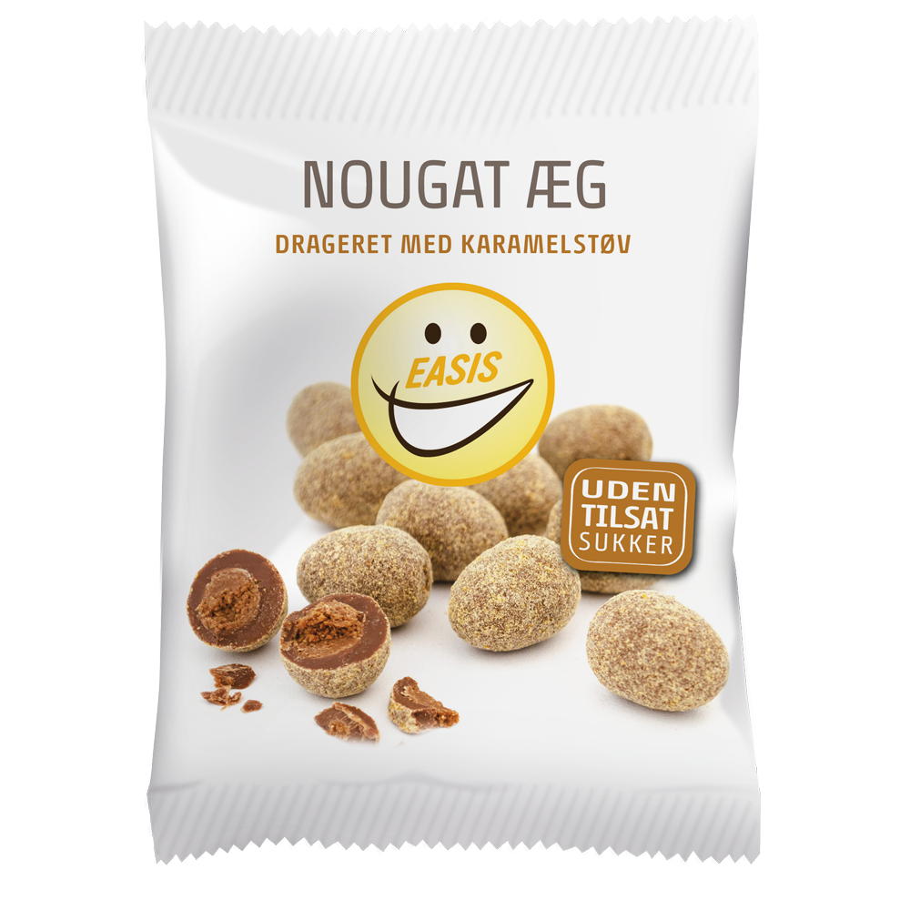 EASIS Nougat ĂŚg â Sød og blød nougat uden tilsat sukker