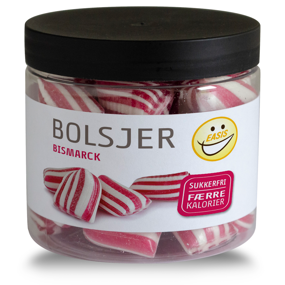EASIS Bismarck Bolsjer – klassisk, sukkerfri pebermyntebolsje