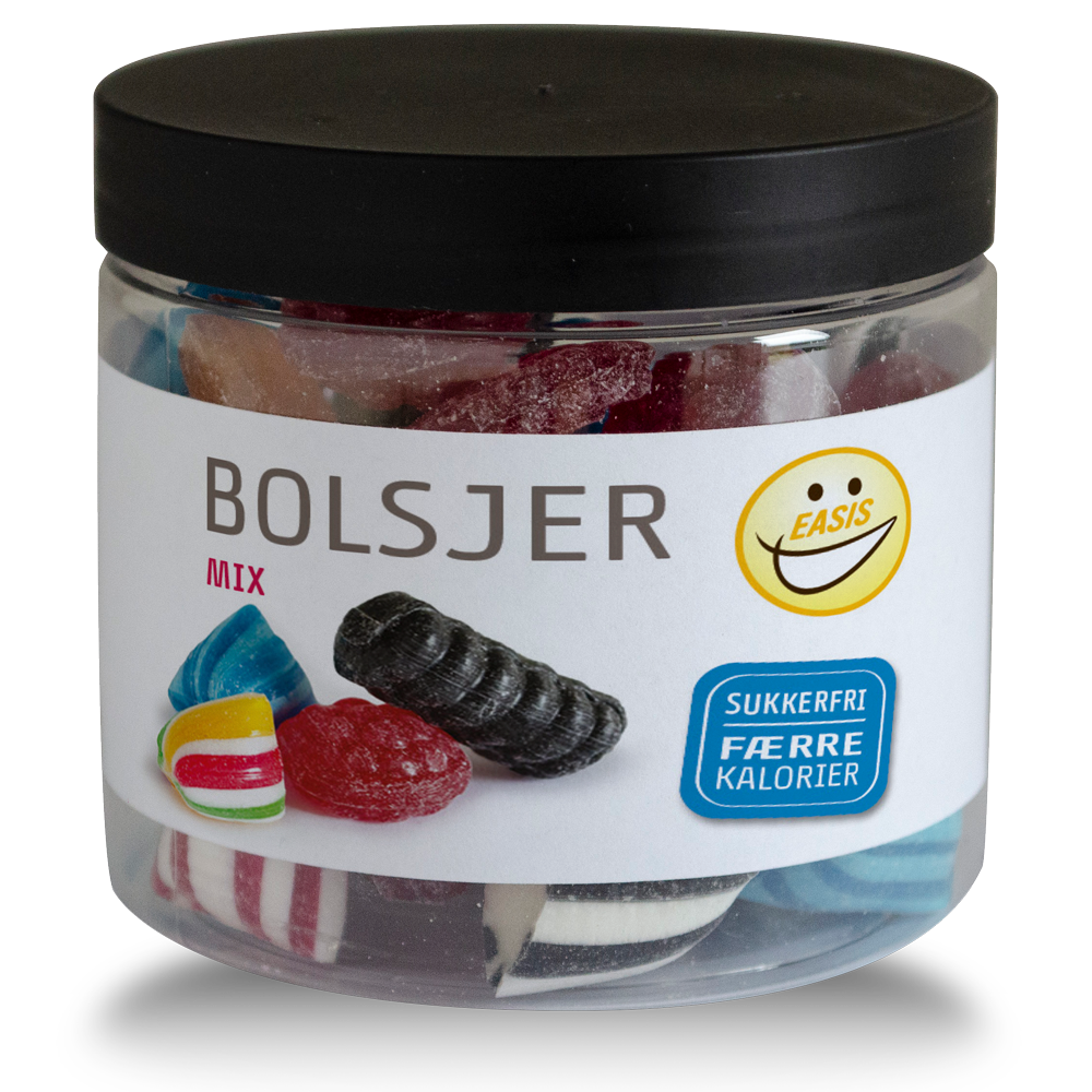 Easis Bolsje Mix – Smagfulde sukkerfri bolsjer i lækre varianter