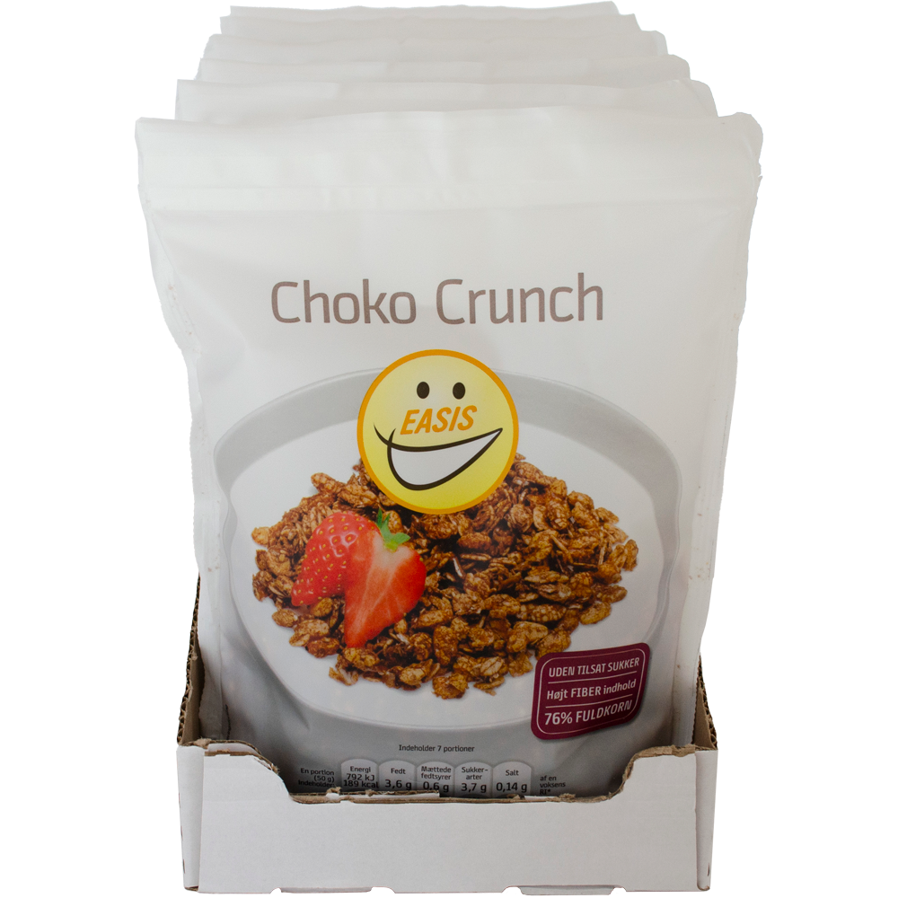 EASIS Choko Crunch, Kasse med 6 stk.