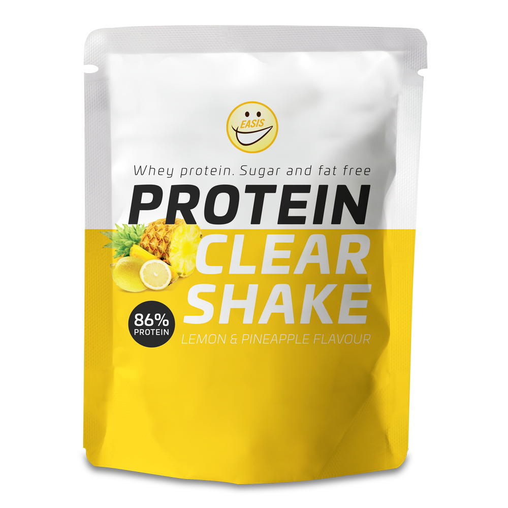 EASIS Clear Shake Lemon & Pineapple – Frugtig shake med højt proteinindhold