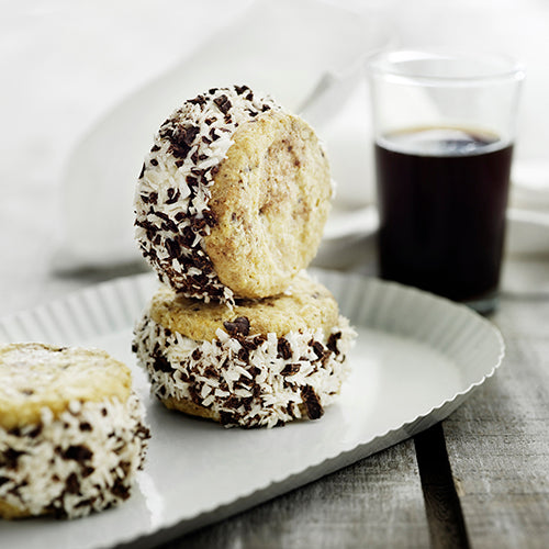Cookie sandwich med is