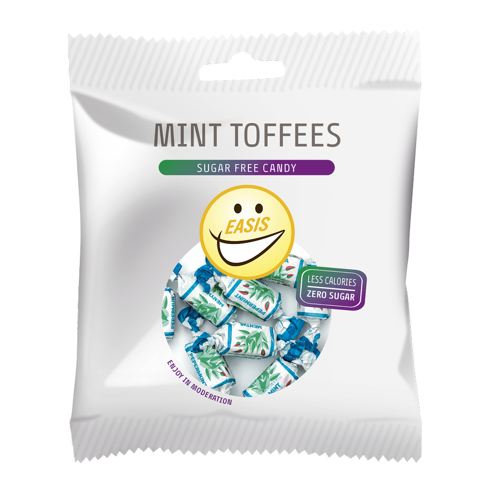 EASIS Toffees, Mint 60 g