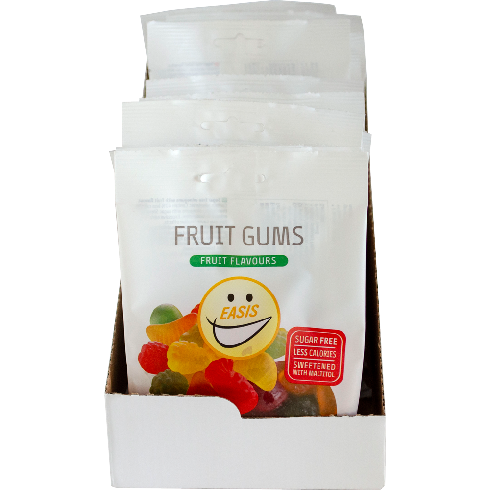 EASIS Fruit Gums, Kasse med 15 stk.