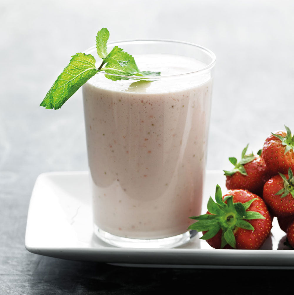 Jordbærmilkshake
