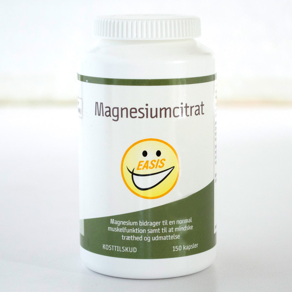 EASIS Magnesiumcitrat – mindsker træthed og udmattelse