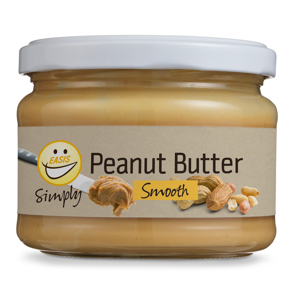EASIS Simply Peanut Butter – ren og naturlig jordnøddesmør uden tilsat sukker