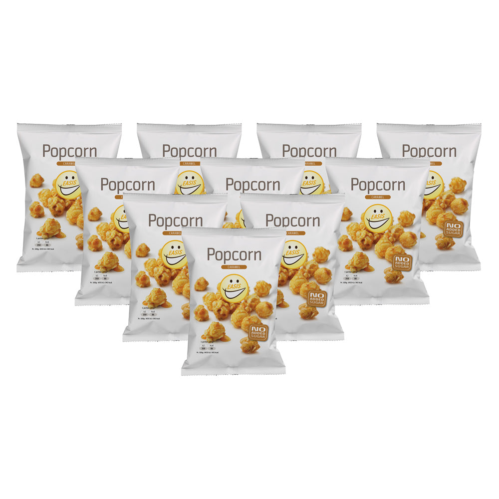 Sampak - Popcorn med Karamel 10 stk.