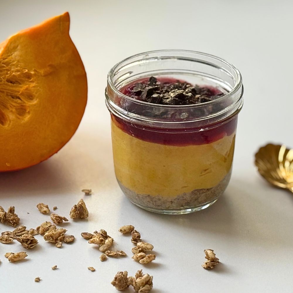 Pumpkin Cheesecake i glas