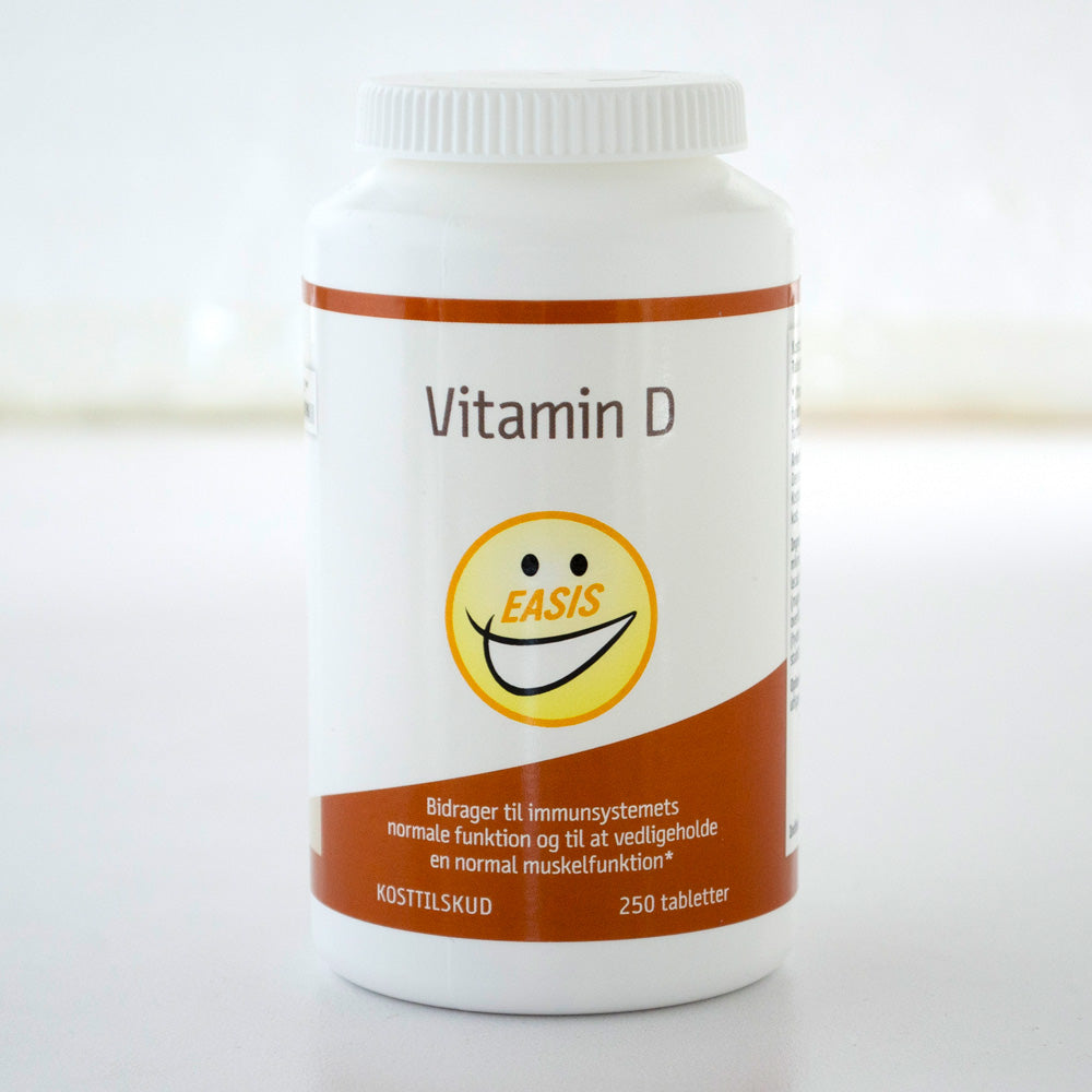 EASIS Vitamin D – Kosttilskud til din daglige sundhed