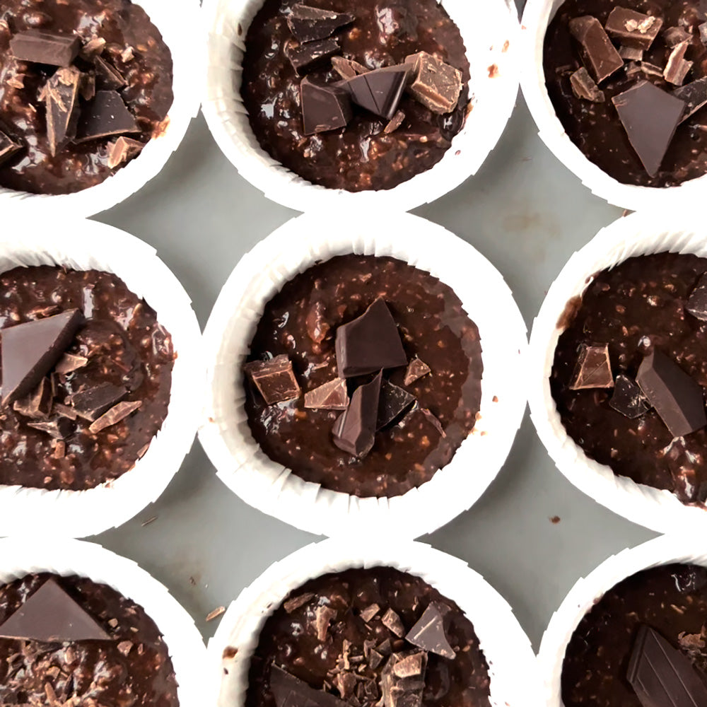 Chokolademuffins med bønner