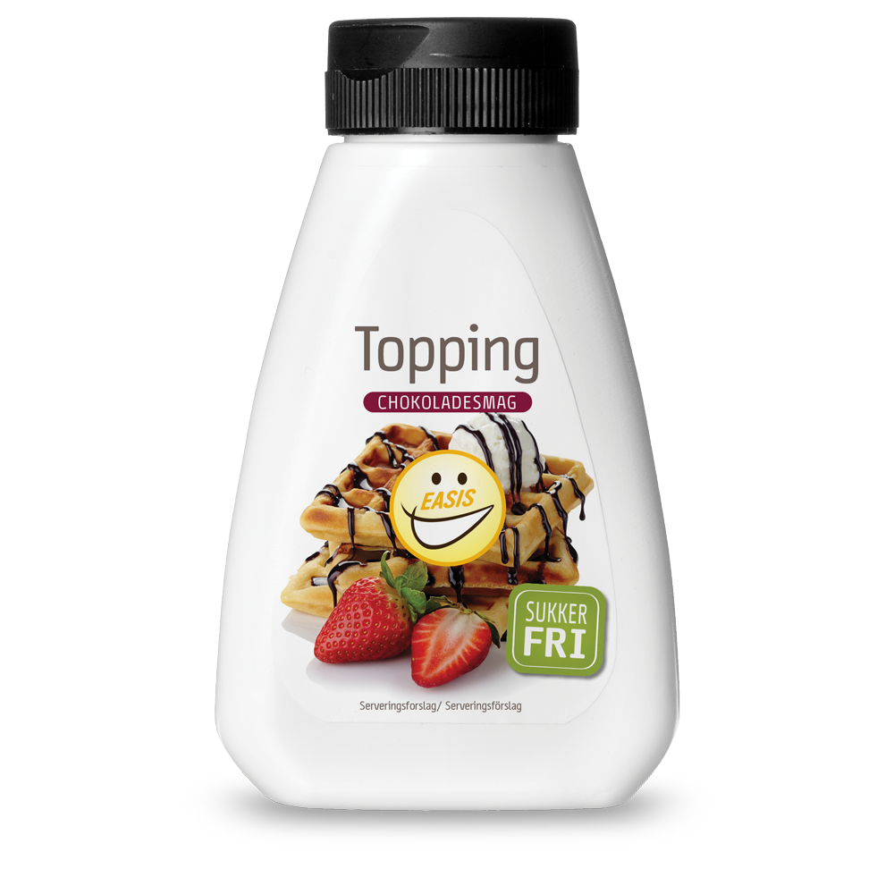 EASIS Topping med chokoladesmag – Sukkerfri til is og desserter