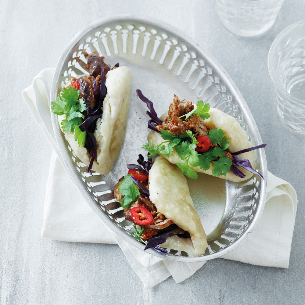 Pork buns opskrift– asiatiske boller med fyld uden tilsat sukker