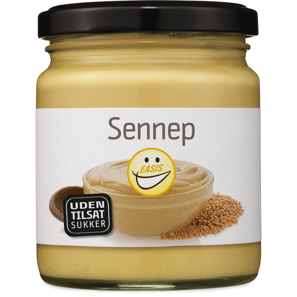 EASIS Sennep – smagfuld sennep uden tilsat sukker
