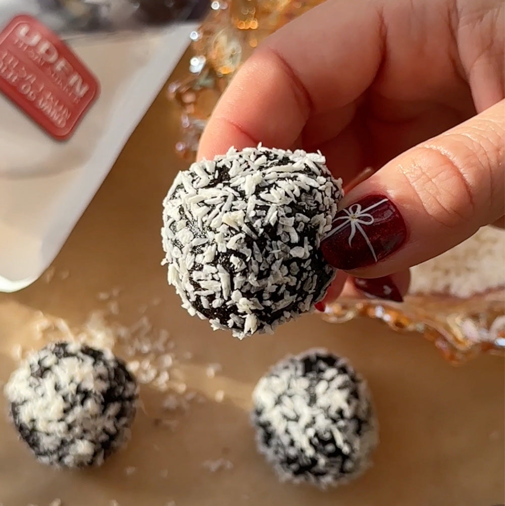 Chokoladekage trøfler