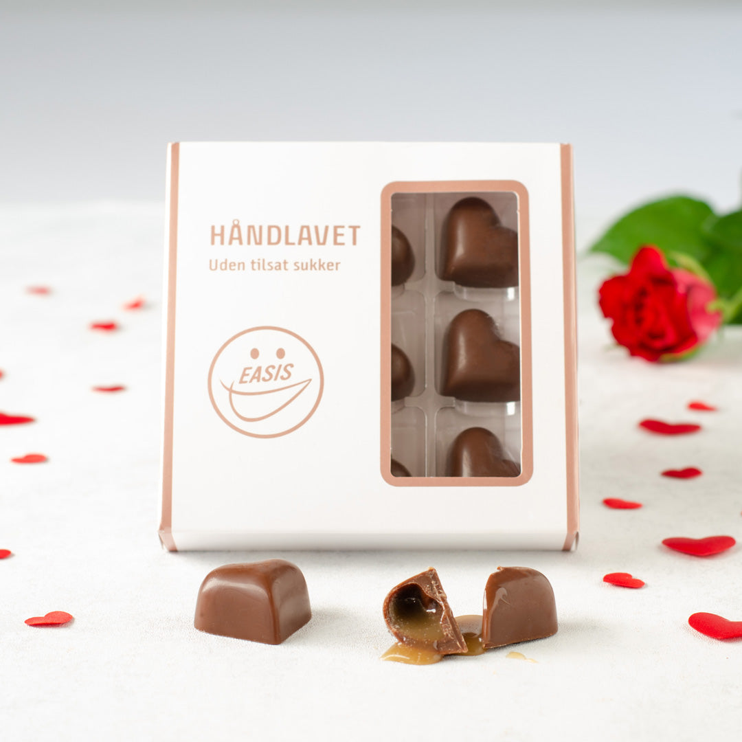 EASIS Gaveæske med fyldte chokolader – den perfekte gave - uden tilsat sukker