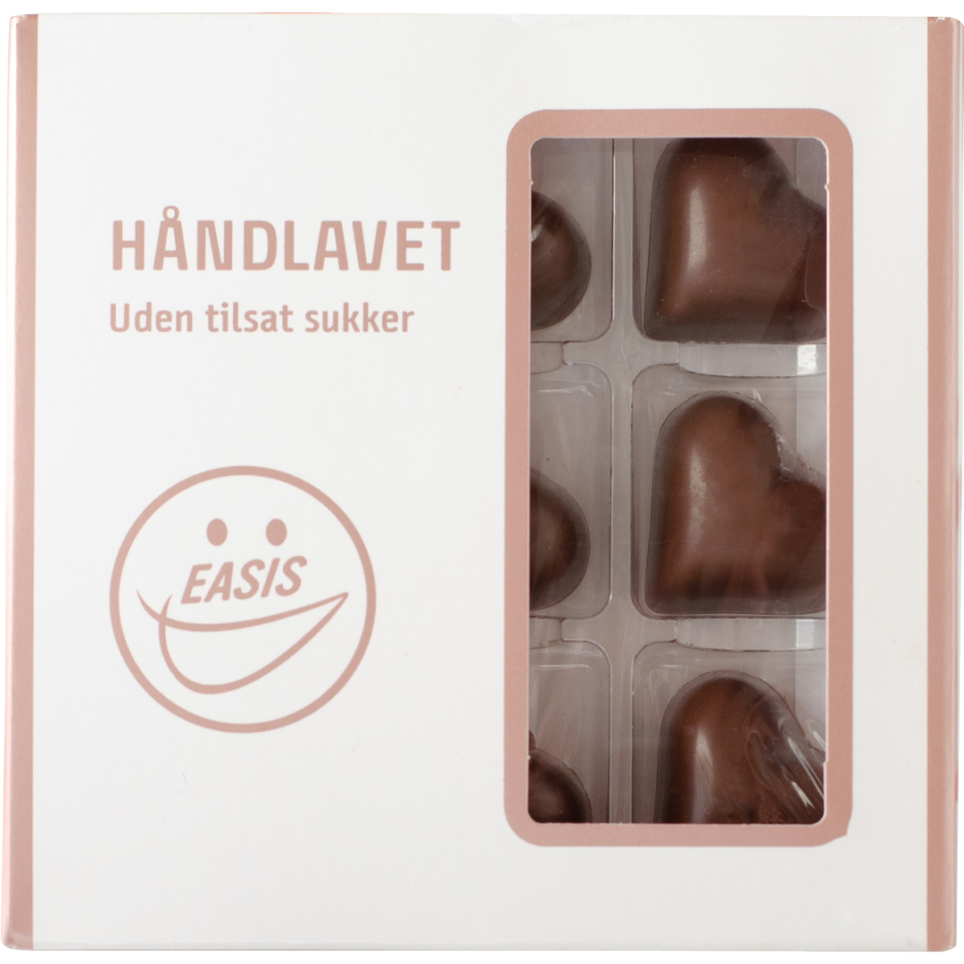 EASIS Gaveæske med fyldte chokolader – den perfekte gave - uden tilsat sukker