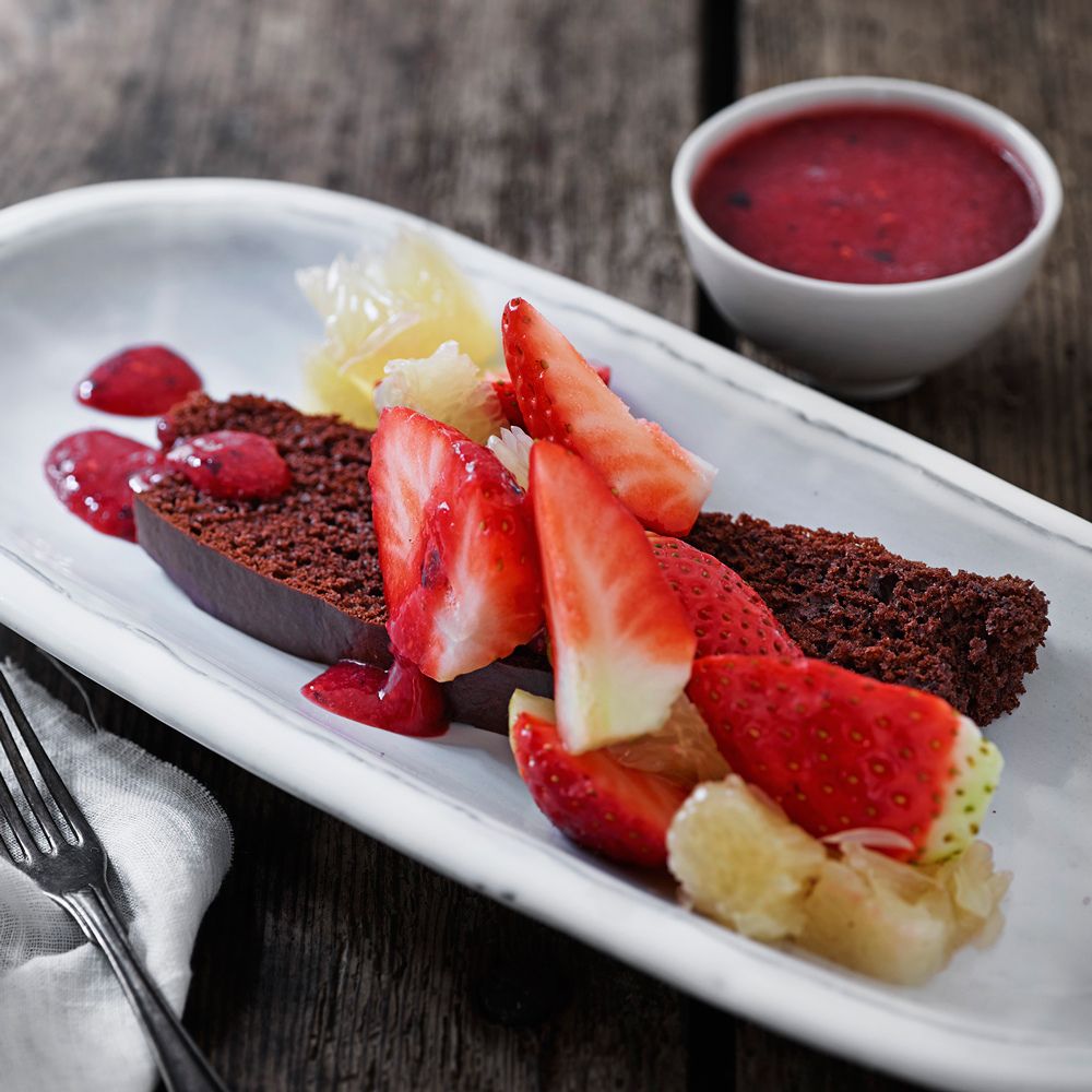 Chokoladekage uden sukker