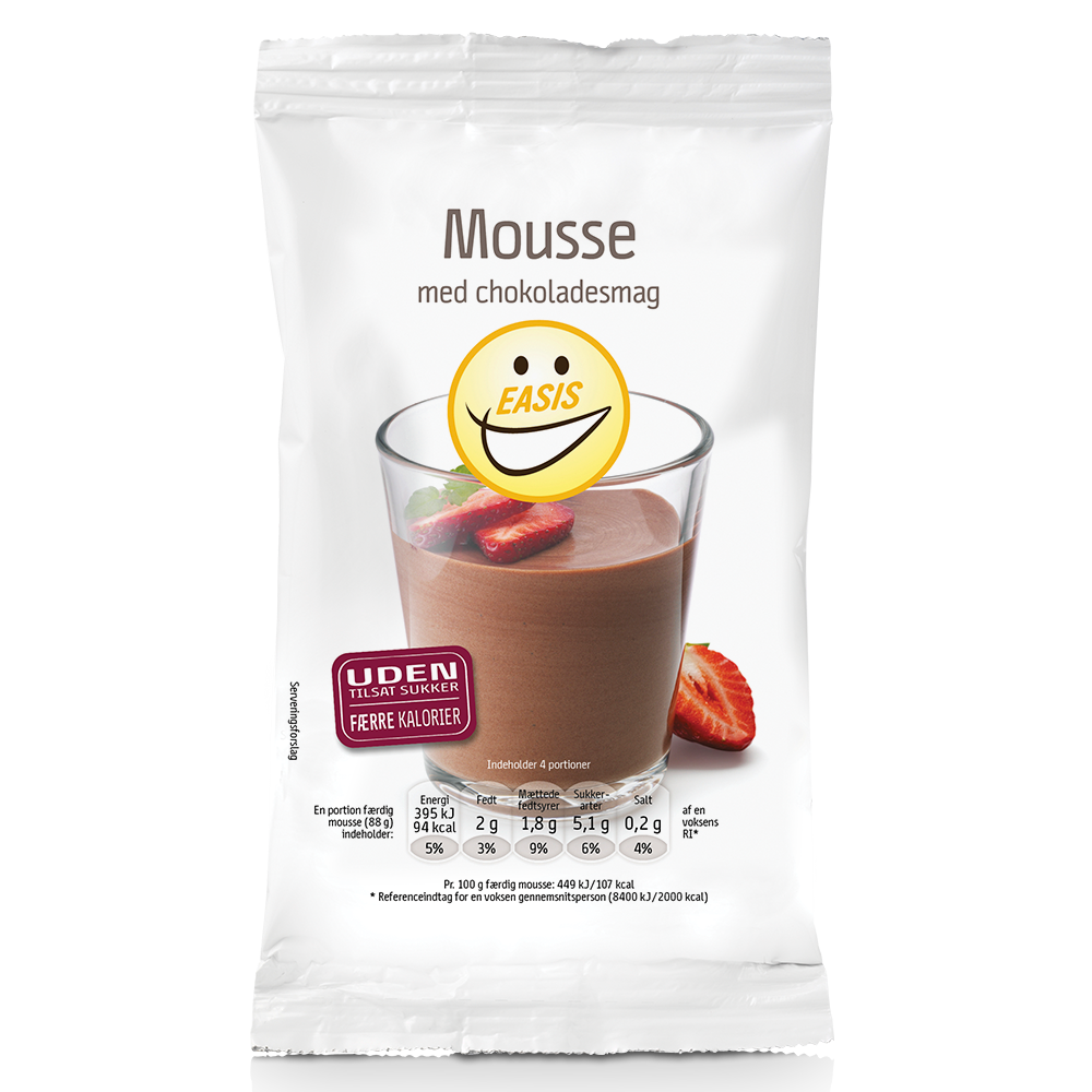 EASIS Mousse med Chokoladesmag