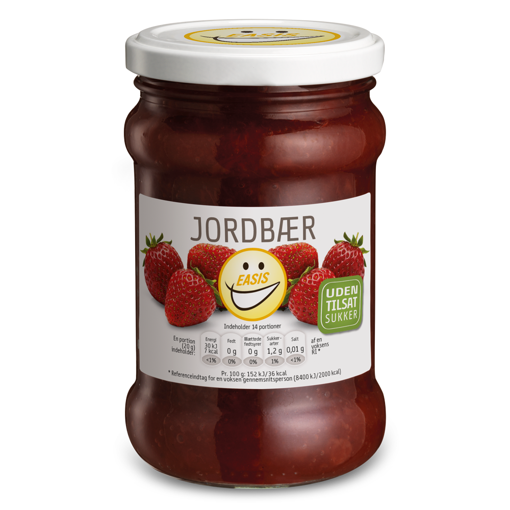 EASIS Jordbærmarmelade 285 g