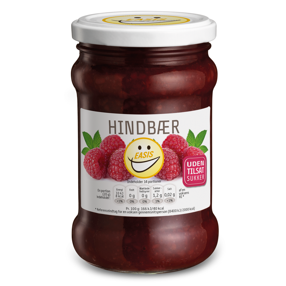 EASIS Hindbærmarmelade 285 g