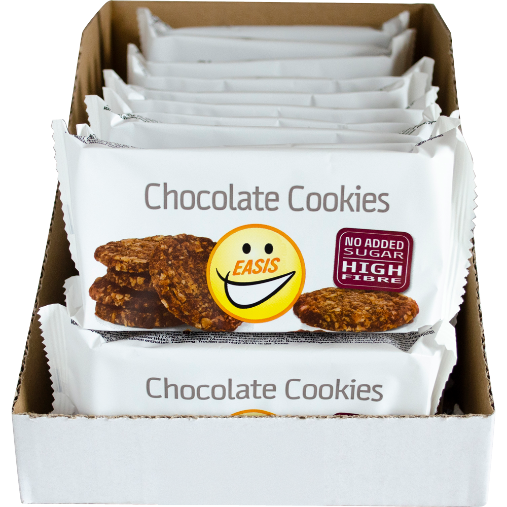 EASIS Chokolade Cookies, Kasse med 20 stk.