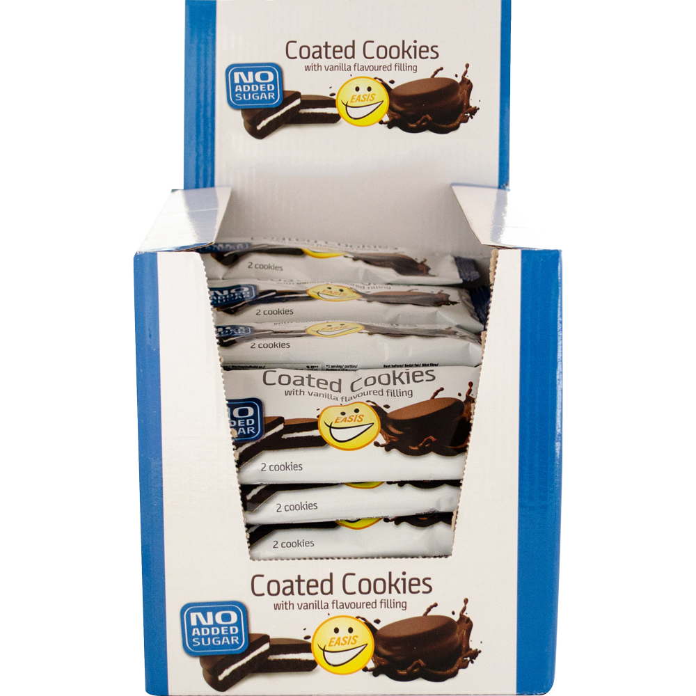 Coated Cookies, Kasse med 40 stk