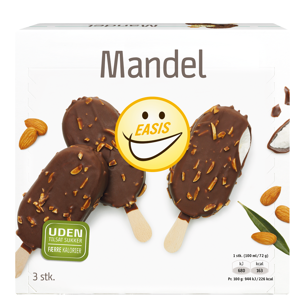 EASIS Mandelis 3 stk.