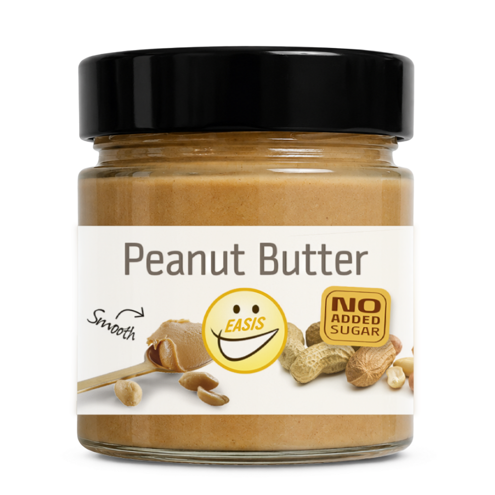EASIS Peanut Butter – ren og naturlig jordnøddesmør uden tilsat sukker