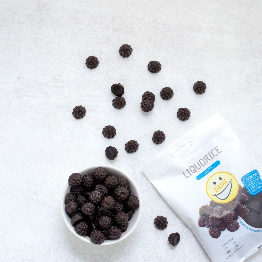EASIS Salty Liquorice 80 g