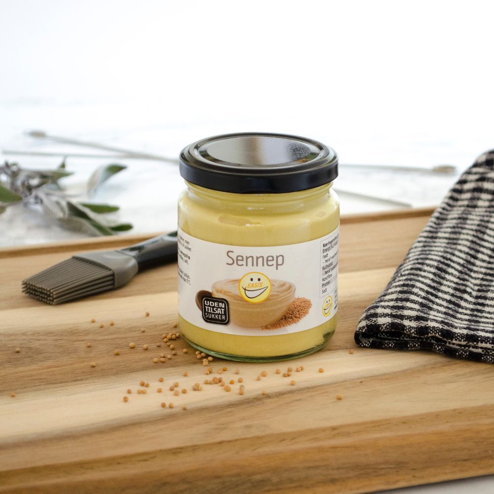 EASIS Sennep – Smagfuld sennep uden tilsat sukker