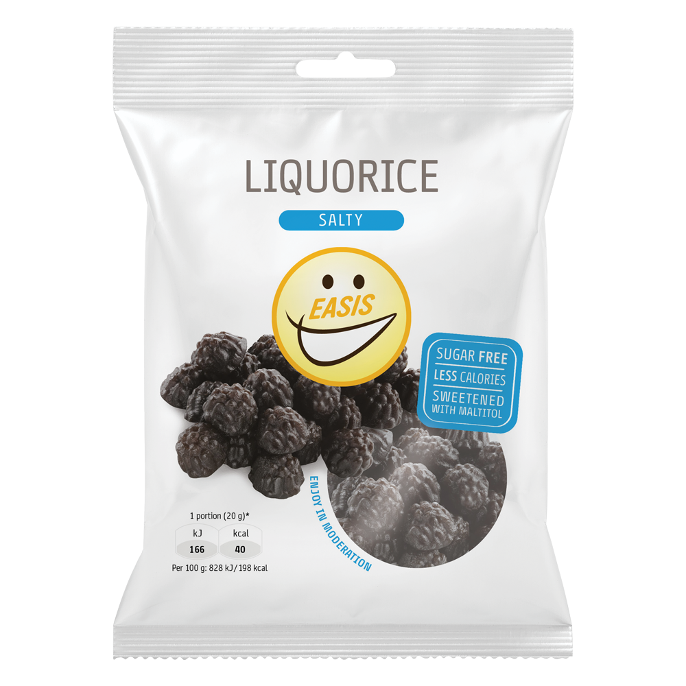 EASIS Salty Liquorice 80 g