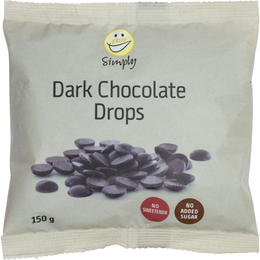 EASIS Simply mørk Chokoladeknapper 150 g