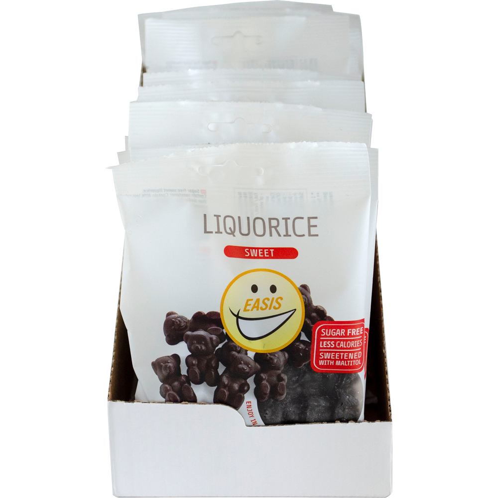 EASIS Sweet Liquorice, Kasse med 15 stk.