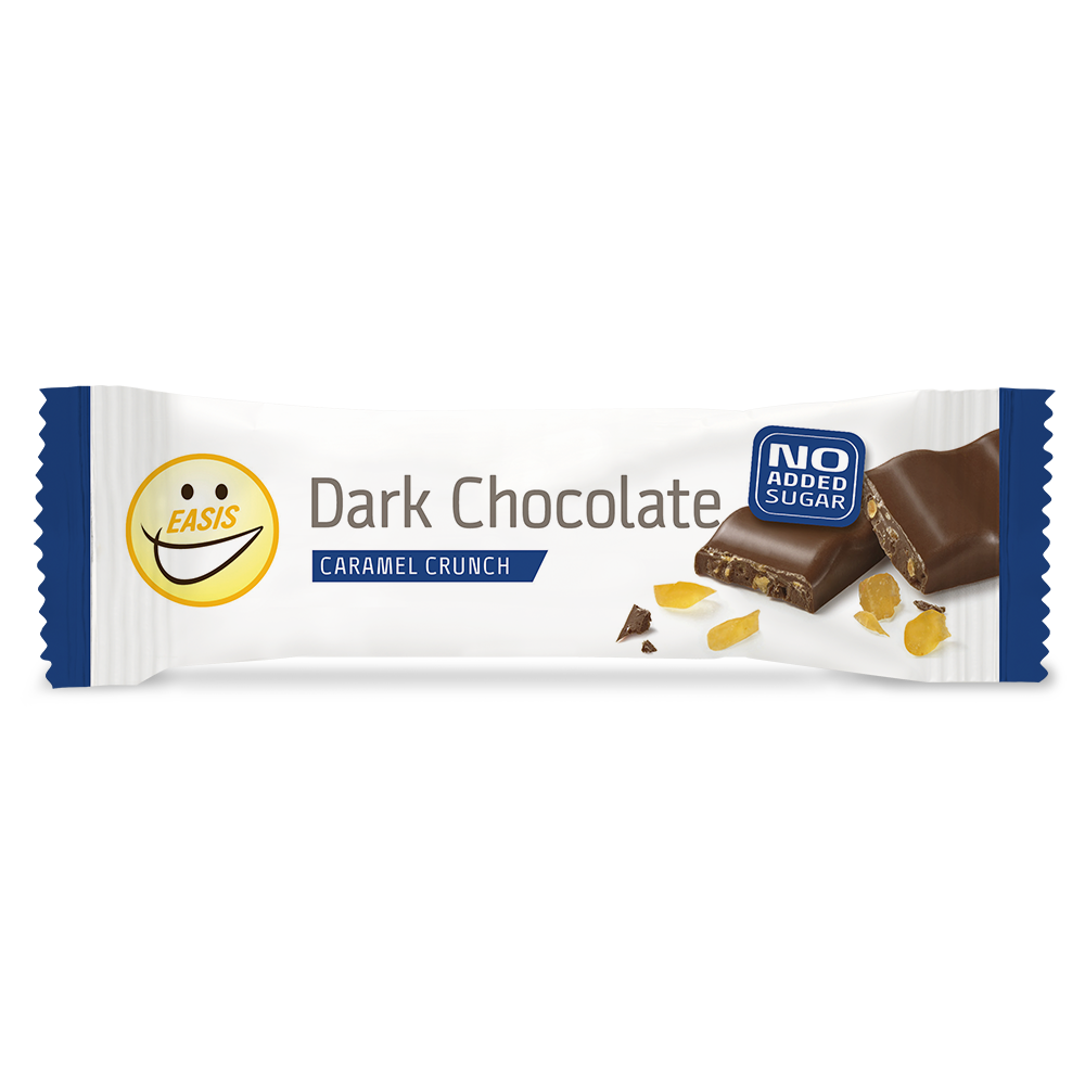 EASIS Dark chocolate, caramel crunch bar 1 stk.