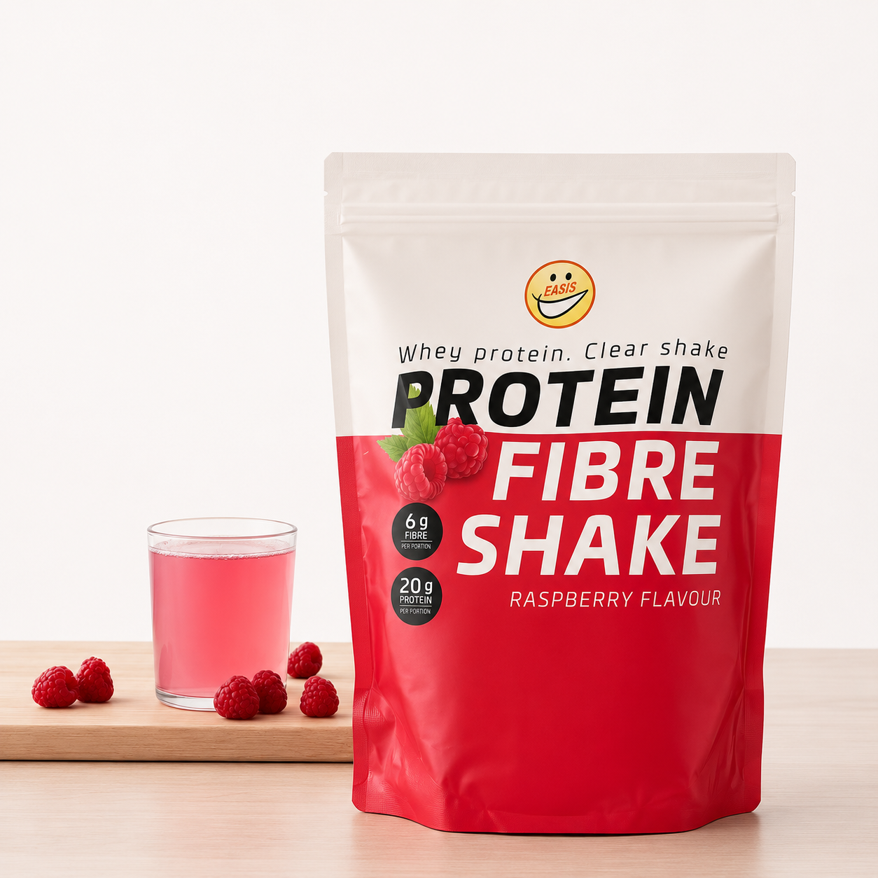 EASIS Protein Fibre Shake, Raspberry
