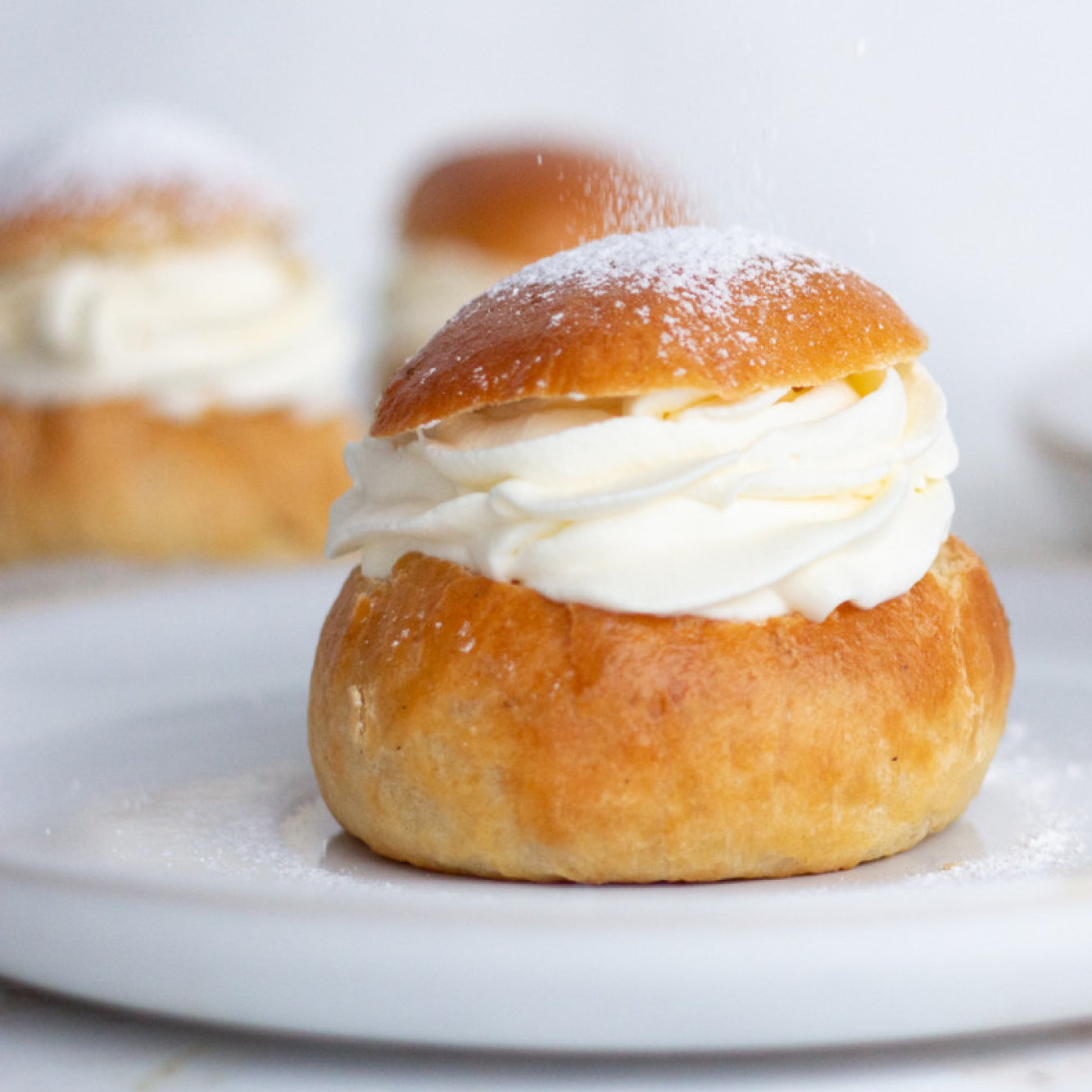 Semlor - Svensk fastelavnsbolle